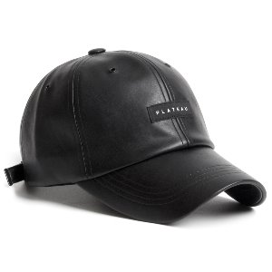 LEATHER BLACK LABEL CAP_BLACK