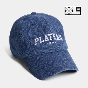 XL PLATEAU DENIM CAP BLUE