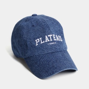 PLATEAU DENIM CAP BLUE